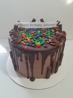 CANDY BAR CAKE birthday cake 10” round