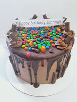 CANDY BAR CAKE birthday cake 10” round