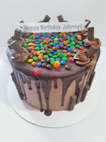 CANDY BAR CAKE birthday cake 10” round