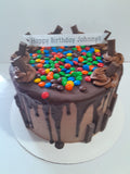 CANDY BAR CAKE birthday cake 10” round