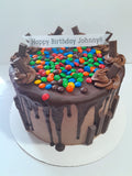 CANDY BAR CAKE birthday cake 10” round