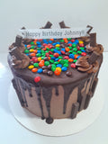 CANDY BAR CAKE birthday cake 10” round