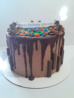 CANDY BAR CAKE birthday cake 10” round