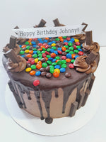 CANDY BAR CAKE birthday cake 10” round