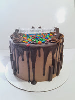 CANDY BAR CAKE birthday cake 10” round