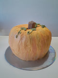 PUMPKIN SHAPED CAKE