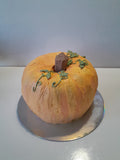 PUMPKIN SHAPED CAKE