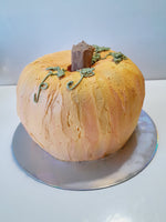 PUMPKIN SHAPED CAKE