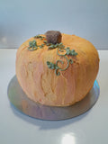 PUMPKIN SHAPED CAKE