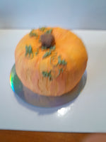 PUMPKIN SHAPED CAKE