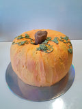 Pumpkin themed cake by 23sweets.com