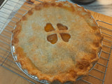 Peach pie, 9 inch