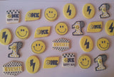 Happy smile cookies, 1 dozen decorated sugar cookies