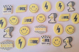 Happy smile cookies, 1 dozen decorated sugar cookies