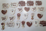 Doctor Appreciation COOKIE order , 1 dozen decorated cookies