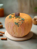 PUMPKIN SHAPED CAKE