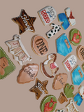 COOKIES, First Rodeo birthday cookies, 1 dozen custom cookies , COOKIES  royal icing DECORATED COOKIES