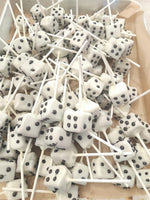 Cakepops, dice cakepops, gamblers cakepops, cakepop dice, 23sweets.com