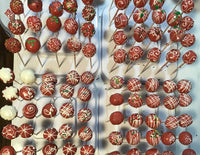 400 CAKE POPS, CAKEPOPS, 400 cake pops, shipping included, wedding cakepops for bulk order, restaurants food service industry.*  cakepops, cakepop