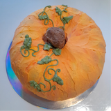 PUMPKIN SHAPED CAKE