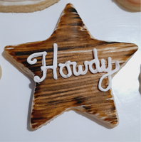 COOKIES, First Rodeo birthday cookies, 1 dozen custom cookies , COOKIES  royal icing DECORATED COOKIES