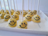 Cakepops, smile cakepops, happy cakepops, 1 dozen