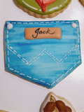 COOKIES, First Rodeo birthday cookies, 1 dozen custom cookies , COOKIES  royal icing DECORATED COOKIES