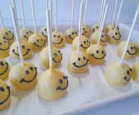 Cakepops, smile cakepops, happy cakepops, 1 dozen