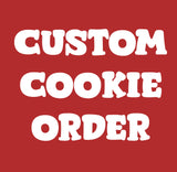 Pumpkin w tiny bee Custom cookie order , 1 dozen custom cookies
