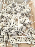 Cakepops, dice cakepops, gamblers cakepops, cakepop dice, 23sweets.com