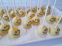 Cakepops, smile cakepops, happy cakepops, 1 dozen