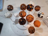 CUSTOM 100 CHRISTMAS CAKE POPS, bulk order, CAKEPOPS, 100 wedding cake pops for bulk order, restaurants food service industry.