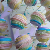 rainbow themed cakepops