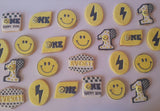 Happy smile cookies, 1 dozen decorated sugar cookies