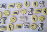 Happy smile cookies, 1 dozen decorated sugar cookies