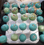 CUSTOM 100 CHRISTMAS CAKE POPS, bulk order, CAKEPOPS, 100 wedding cake pops for bulk order, restaurants food service industry.