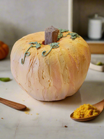 PUMPKIN SHAPED CAKE