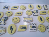 Happy smile cookies, 1 dozen decorated sugar cookies