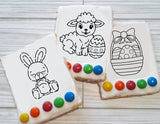 PAINT YOUR OWN EASTER SET, 6 cookies, 3 different designs, brush included, local orders