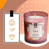 Chai Soy Wax Candle - Orange, Cinnamon and Cloves - 8 oz
