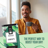 Organic Green Loose Leaf Tea with Teaball - 80g