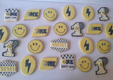 Happy smile cookies, 1 dozen decorated sugar cookies