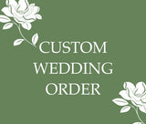 Wedding cake for Tracey WEDDING CAKE, 2 tier ridged custom 8”/6"