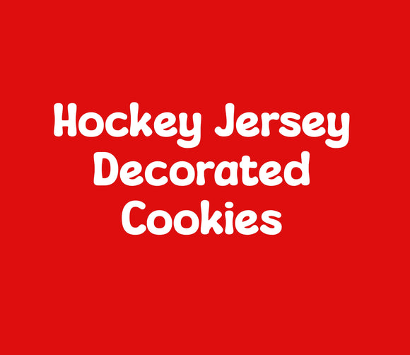 CUSTOM JERSEYS for sports team COOKIES  royal icing DECORATED -COOKIE