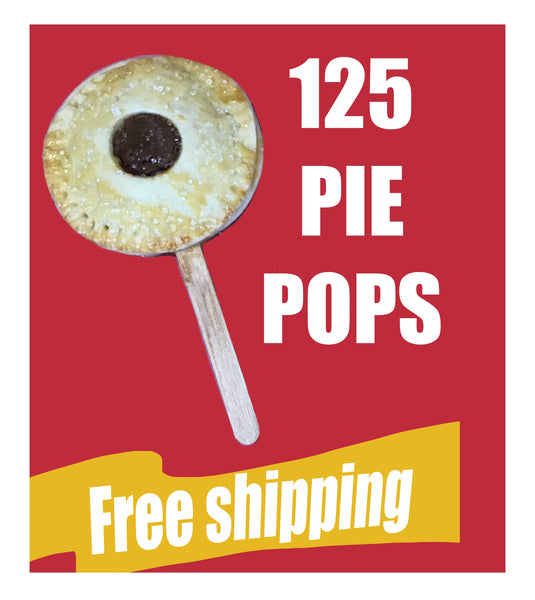 125 PIE POPS, APPLE FLAVOUR, other flavours available too
