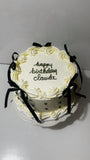 Birthday cake,  Custom Birthday Cake, 8 inch round