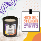 Orange Pekoe Soy Wax Candle - Sage & Driftwood - 8 oz