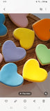 Heart COOKIES Valentine’s Day themed decorated royal iced heart COOKIES 1 dozen cookies