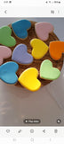 Heart COOKIES Valentine’s Day themed decorated royal iced heart COOKIES 1 dozen cookies