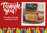 Teacher Appreciation Cookie set, gift boxed, Customized COOKIES decorated royal iced COOKIES 3 cookies